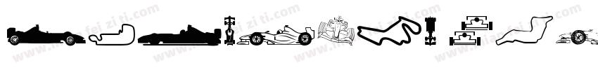 Formula1 Display-Reg字体转换